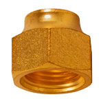 Brass Flare Short Nut Brass Flare Short Nut